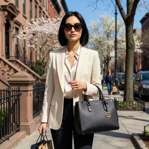 Henri Bendel West 57th Carryall Satchel